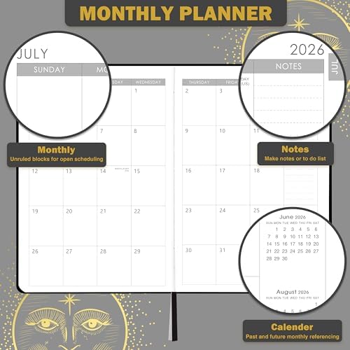 Planner 2026-2027 - Academic Planner 2026-2027, Weekly and Monthly Planner