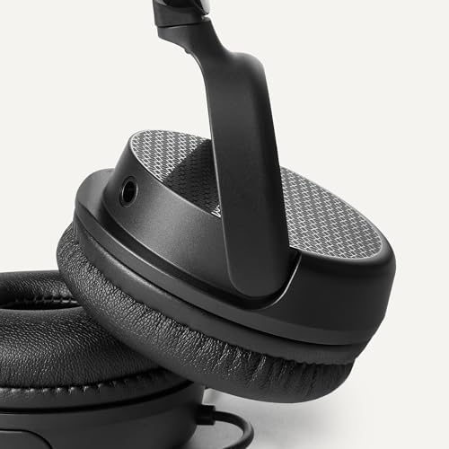 Amazon Basics On Ear Wired Computer Headset with Adjustable Microphone, 3.5mm Port or in-Line Control with USB-A Port, Foldable, Clear Sound, Small/Medium Size, Black (Pack of 2)
