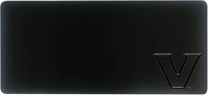 Vanderbilt University Alumni Desk Mat, Durable Office Supplies, Non-Slip Base, Responsive Desk Pad with Smooth Surface, Black