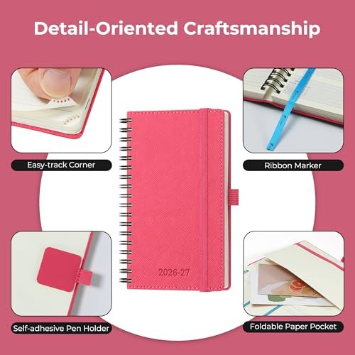 Planner 2026-2027 Daily Daily Weekly and Monthly,6.5"x3.75"