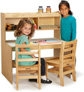 Jonti-Craft Dual Writing Desk,Gold