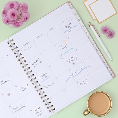 Blue Sky 2026-2027 Weekly & Monthly Academic Planner, 8.5"x11", Bengala