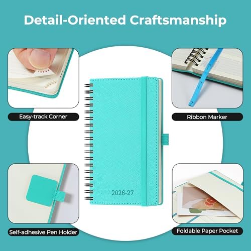 Planner 2026-2027 Daily Daily Weekly and Monthly,6.5"x3.75"