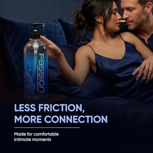 Passion Natural Water-Based Personal Lubricant, for Men & Women - 4 Fl Oz