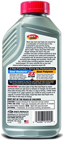Bar's Leaks Rear Main Seal Repair, 16.9 oz (Pack of 2)