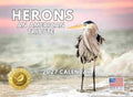 JJ Audubon Tribute Heron Calendar 2027 Monthly Wall | American Made In The USA