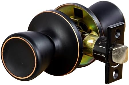 Design House Terrace Passage Door Knob, Oil Rubbed Bronze