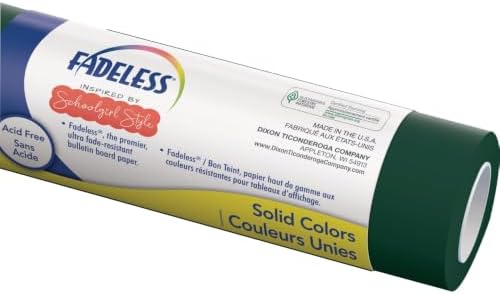 Fadeless Schoolgirl Style Bulletin Board Paper, Fade Resistant