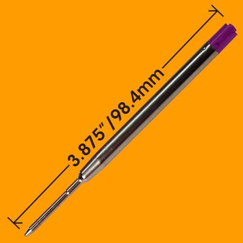 Replacement for Parker 1950370 - G2 Ballpoint Pen Refill - 6 Red