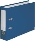 2-Ring Premium Binder for Top-Punched Paper - Navy, by Bindertek | Top-Opening, 3" Spine Width, 525 Sheet Capacity, 2.5" Lever Arch Mechanism, Linen-Textured Covers, Steel Reinforced Edges