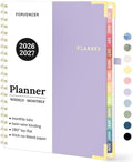Forvencer Academic Planner 2026-2027, Weekly & Monthly Hardcover Planner A4