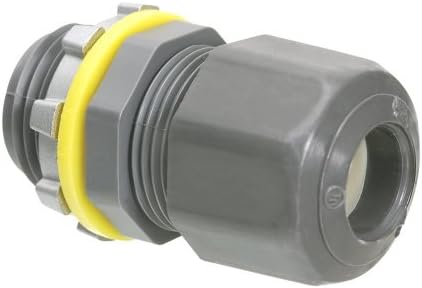 Arlington Industries LPCG503 1/2-Inch Low-Profile Strain Relief Cord Connectors, 25-Pack