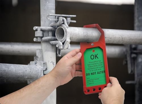 AccuformNMC TSS902 Plastic Secure-Status Tag Holder