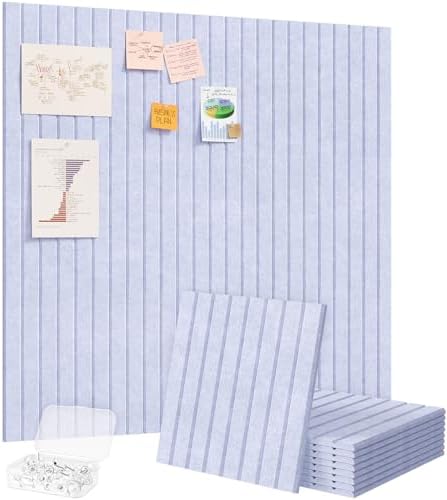 Lifewit Large Felt Bulletin Board with Self-Adhesive 36" x 36"- 9 Pack