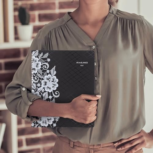 AT-A-GLANCE 2027 Appointment Book Planner, Weekly & Monthly, 13-Month Jan-Jan, 8.5" x 11", Hourly, Lacey (541-905-27)