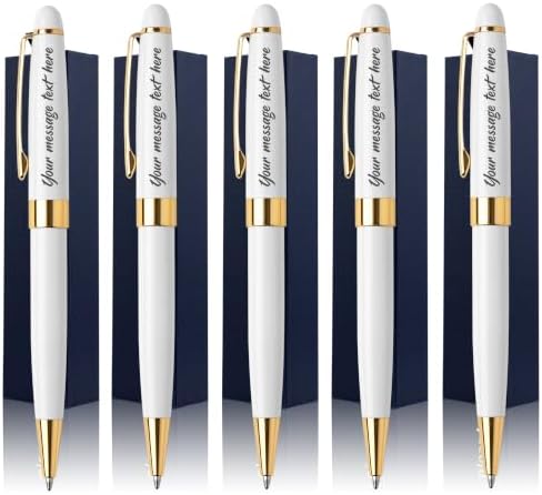 Ancolo Personalized Office Ballpoint Pens - Executive Writing Gift Pens