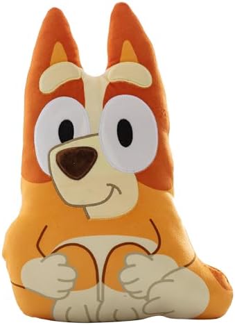 Northwest Bluey Happy Bingo Cloud Pillow 12" – Plush Kids Stuffed Toy, Cartoon Character, Bedroom Decor, Gift for Girls & Boys