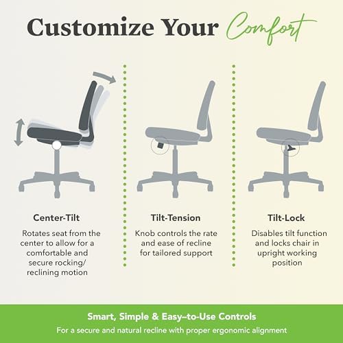 HON Sadie Big and Tall Ergonomic Office Chair, Heavy Duty Desk Chair, Black