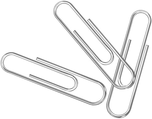 Q-Connect Plain Paperclip, 32 mm KF01314Q - Pack of 1000