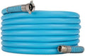 Camco EVOFlex 50-Ft RV Drinking Water Hose - Features Extra Flexible Design w/Stainless Steel Strain Relief Ends - Lead-Free, BPA-Free and Phthalate-Free - 5/8” Inside Diameter (22596)
