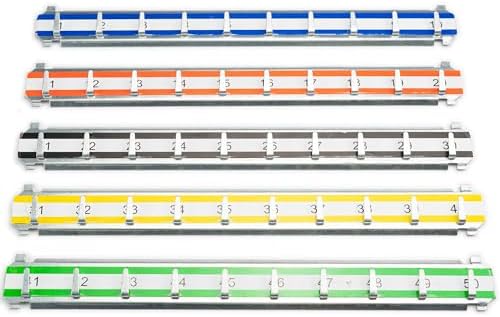 BARSKA AF13682 Labeled Key Shelves w/ 1-100 Numbered Hooks for Key Cabinets