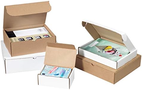 Top Pack Supply Deluxe Literature Mailers, 16" x 12" x 4", White (Pack of 50)