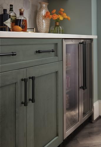 Amerock 5-1/16" Faircrest Matte Black Drawer Pull