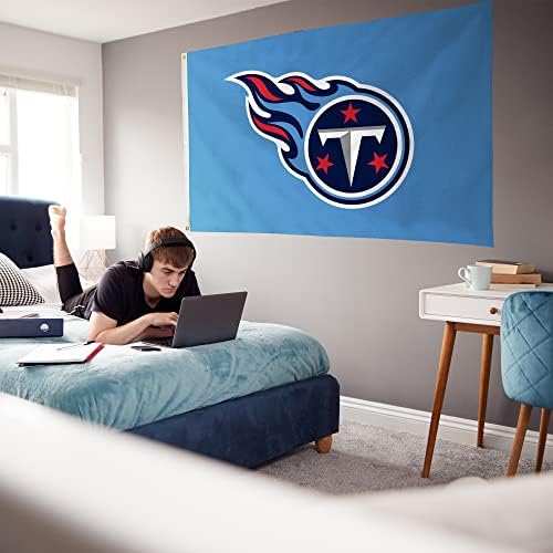 NFL Rico Industries Standard 3' x 5' Banner Flag Single Sided - Indoor or Outdoor - Home Décor