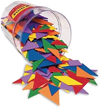 Learning Resources 6-Color Tangrams