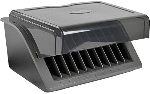 Tripp Lite (CSD1006USB) 10-Device Desktop USB Charging Station for Tablets, iPads and E-Readers, Black