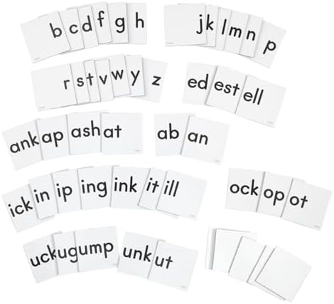 Really Good Stuff Change-A-Word Onsets and Rimes Literacy Center