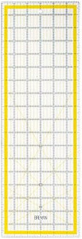 Breman Precision Quilting Rulers 6x18, Clear Rotary Sewing Ruler for Fabric
