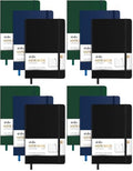 ViVin 12 Pack A5 Hardcover Lined Notebook,192 pg College Ruled 5.5x8.3