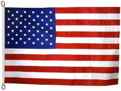 Annin Flagmakers (2340) SolarGuard Nyl-Glo American Flag - 10 x 15 Feet