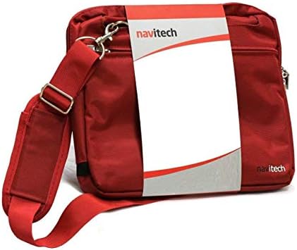 Navitech Red Graphics Tablet Case/Bag Compatible With RAINYEAR 12 inch Electronic Writing Board Digital eWriter LCD Drawing Tablet
