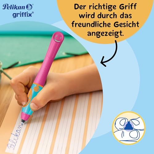 Pelikan Griffix Rollerball Pen - Right Handed - Lovely Pink - Pack of 1