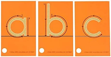 Didax Educational Resources Tactile Cards, Pack of 28 & Educational Resources Tactile Uppercase Sandpaper Letters, Upper case & Sandpaper Numerals