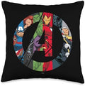 Marvel Avengers A Logo Throw Pillow