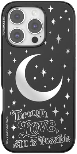 PopSockets iPhone 16 Pro Phone Case with MagSafe- All is Possible | Magnetic, Wireless Charging, Camera & Drop Protection, Acotar, Throne, Glass, Sarah, Bookish