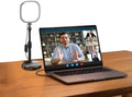 NEEWER Basics 5" Full Screen LED Ring Light with Stand for Desk Video Calls, CRI95, 10W Bi Color Edge Lit Zoom Conference Lighting for Computer Laptop Webcam Phone Streaming Recording, NL10
