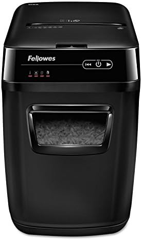 Fellowes AutoMax 200C Cross-Cut Auto Feed 2-in-1 Office Shredder with Auto Feed 200-Sheet Capacity (4653501)
