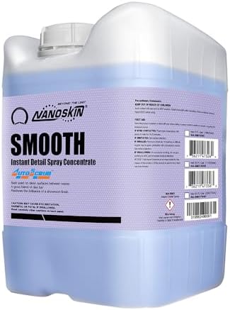 Nanoskin SMOOTH Quick Detailer Spray for Car Detailing, 5 Gallon