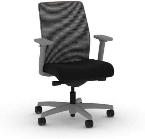 HON Ignition 2.0 Low Back Ergonomic Office Chair, Desk Chair, Black
