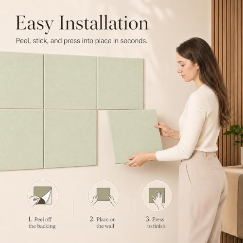 Felt Bulletin Board Tiles, Cork Board Alternative, 48 x 36 in