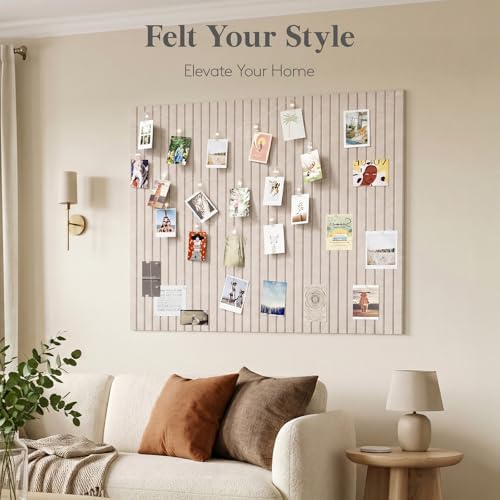 Lifewit Large Felt Bulletin Board with Self-Adhesive 36" x 36"- 9 Pack