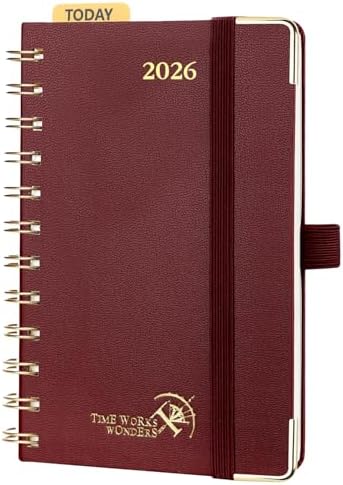 POPRUN Pocket Calendar 2027,4" x 6.25" Small Weekly Planner