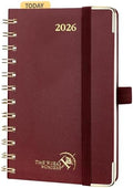 POPRUN Pocket Calendar 2027,4" x 6.25" Small Weekly Planner