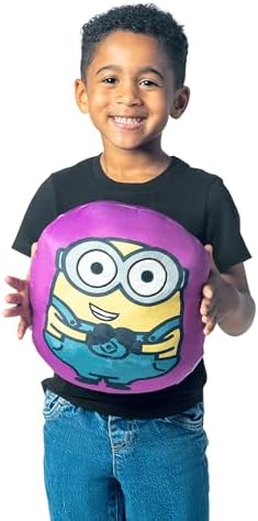 Northwest Despicable Me 4 Bello Pick Me Cloud Pillow 12" – Minions Plush Stuffed Toy for Kids & Adults, Cartoon Character Throw Pillow, Bedroom Decor, Gift for Fans