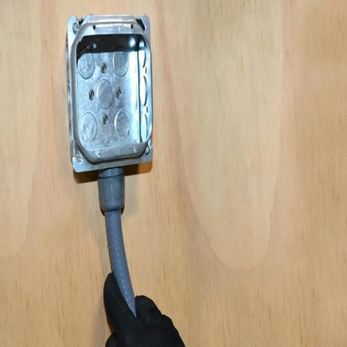 Woods 55082621 Flexible Liquidtight Metallic Conduit; Gray