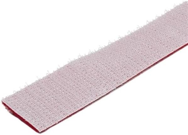 StarTech.com 100ft Hook and Loop Roll - Cut-to-Size Reusable Cable Ties - Bulk Industrial Wire Fastener Tape/Adjustable Fabric Wraps Red/Resuable Self Gripping Cable Management Straps (HKLP100RD)